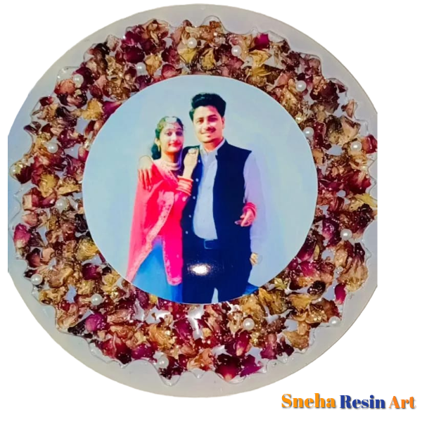 Couple Frame-Resin Art