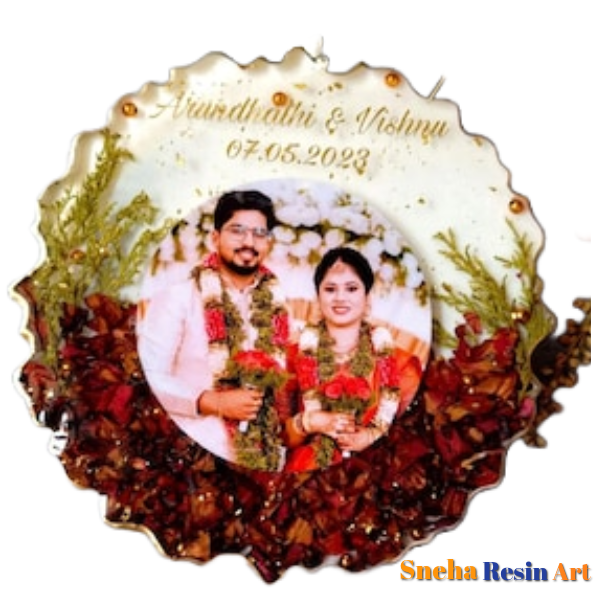 Couple Frame-Resin Art