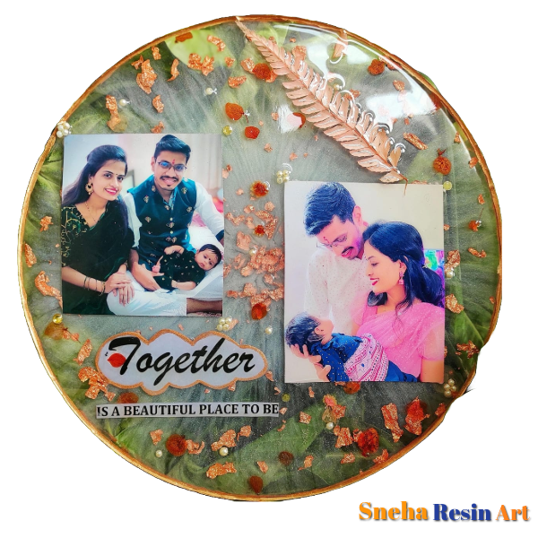 Couple Frame-Resin Art