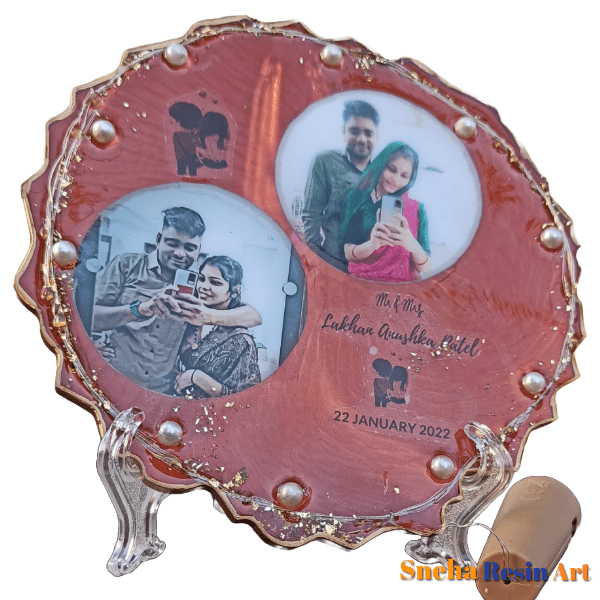 Couple Frame-Resin Art
